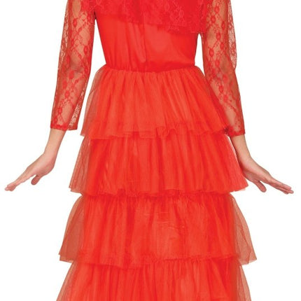 Halloween Jurk Rood Dames van Fiestas Guirca koop je bij Partywinkel