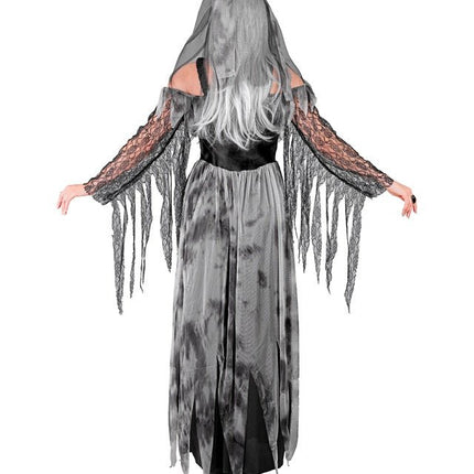 Halloween Jurk Zwart Bruid 2 delig van Widmann koop je bij Partywinkel