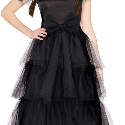 Halloween Jurk Zwart Dames Gotich Queen van Fiestas Guirca koop je bij Partywinkel