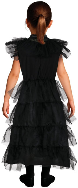 Halloween Jurk Zwart Kind Gotic Queen van Fiestas Guirca koop je bij Partywinkel