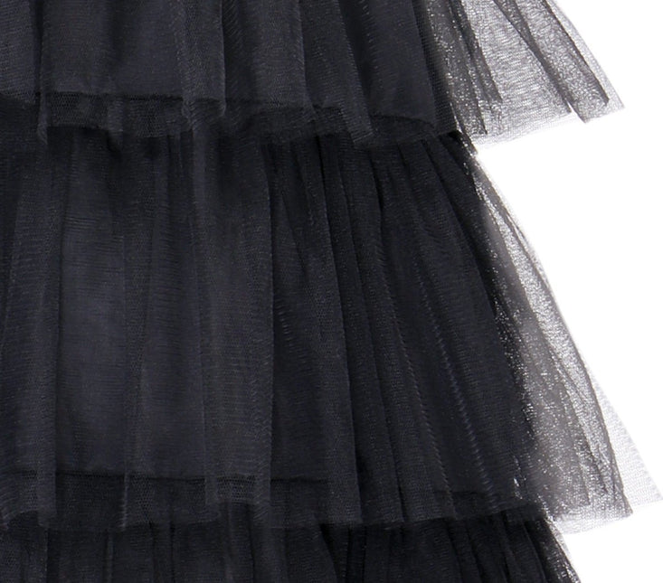 Halloween Jurk Zwart Kind Gotic Queen van Fiestas Guirca koop je bij Partywinkel