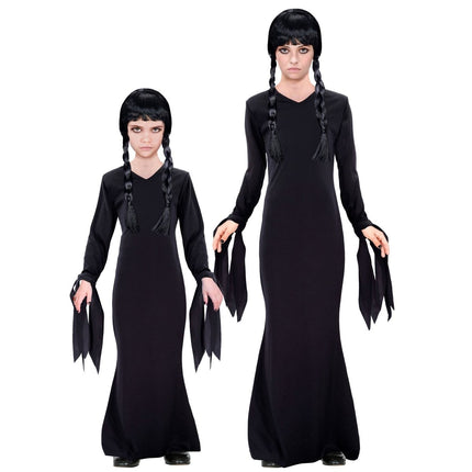 Halloween Jurk Zwart Meisje van Widmann koop je bij Partywinkel