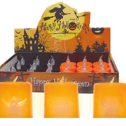 Halloween Kaarsen 12st van Fiestas Guirca koop je bij Partywinkel