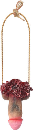 Halloween Ketting Afgehakte Piemel 12cm van Fiestas Guirca koop je bij Partywinkel
