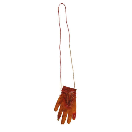 Halloween Ketting Bloederige Hand van Fiestas Guirca koop je bij Partywinkel