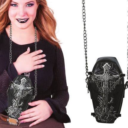 Halloween Ketting Doodskist van WeFiesta koop je bij Partywinkel