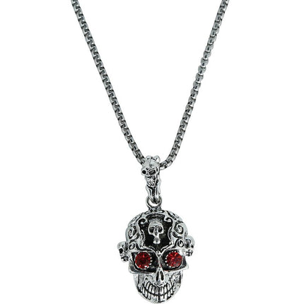 Halloween Ketting Doodskop 5,5cm van Fiestas Guirca koop je bij Partywinkel