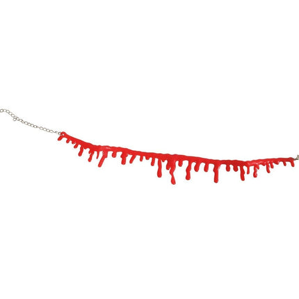 Halloween Ketting Doorgesneden Keel van Fiestas Guirca koop je bij Partywinkel