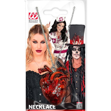 Halloween Ketting Hart van Widmann koop je bij Partywinkel