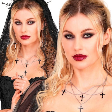Halloween Ketting Kruisen van Widmann koop je bij Partywinkel