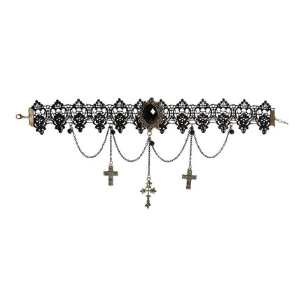 Halloween Ketting Met Kruizen van Widmann koop je bij Partywinkel