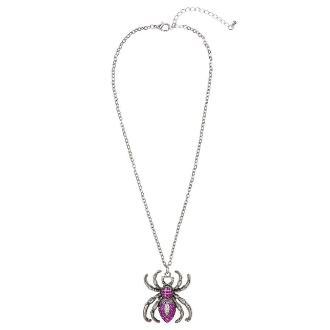 Halloween Ketting Paars Spin van Widmann koop je bij Partywinkel