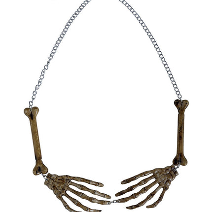 Halloween Ketting Skelet Armen van Fiestas Guirca koop je bij Partywinkel