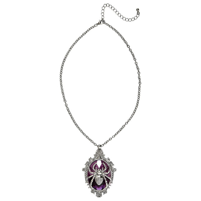 Halloween Ketting Spin Met Steen van Widmann koop je bij Partywinkel