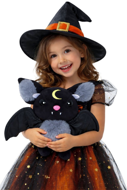 Halloween Knuffel Zwart Vleermuis van Fiestas Guirca koop je bij Partywinkel