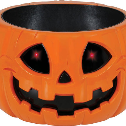 Halloween Kom Pompoen Licht, Geluid En Beweging 15cm van Fiestas Guirca koop je bij Partywinkel