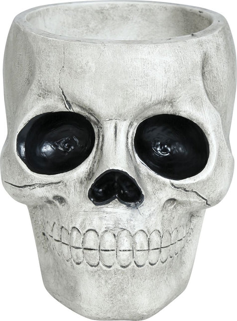 Halloween Kom Schedel 15cm van Fiestas Guirca koop je bij Partywinkel