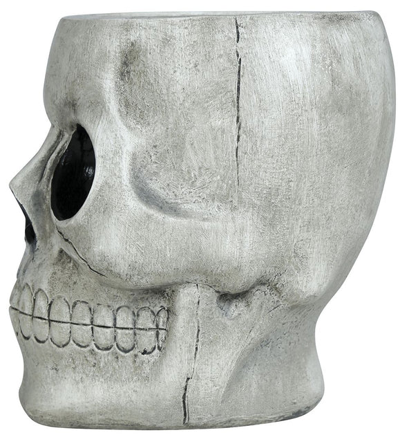 Halloween Kom Schedel 15cm van Fiestas Guirca koop je bij Partywinkel
