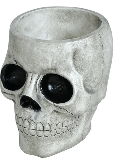 Halloween Kom Schedel 15cm van Fiestas Guirca koop je bij Partywinkel
