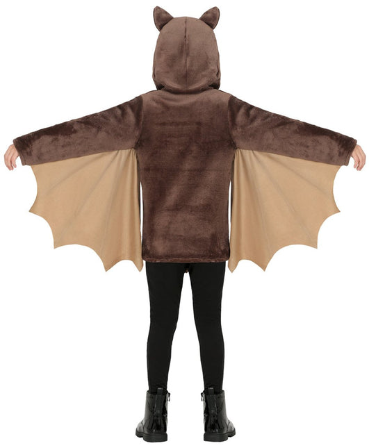 Halloween Kostuum Bruin Kind Vleermuis van Fiestas Guirca koop je bij Partywinkel