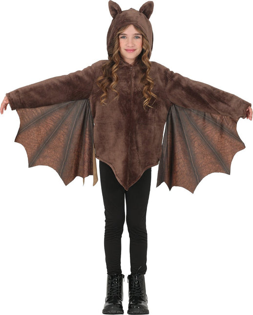 Halloween Kostuum Bruin Kind Vleermuis van Fiestas Guirca koop je bij Partywinkel