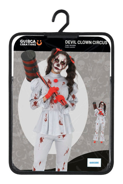 Halloween Kostuum Dames Duivel Clown van Fiestas Guirca koop je bij Partywinkel