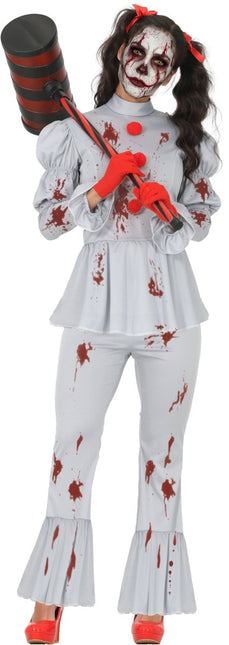 Halloween Kostuum Dames Duivel Clown van Fiestas Guirca koop je bij Partywinkel
