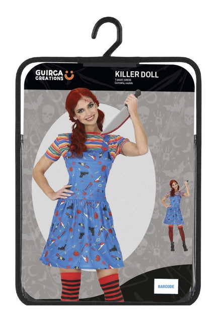 Halloween Kostuum Dames Moordende Pop van Fiestas Guirca koop je bij Partywinkel