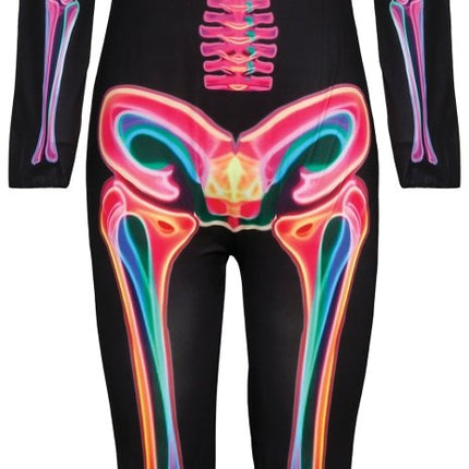 Halloween Kostuum Dames Neon Skelet van Fiestas Guirca koop je bij Partywinkel