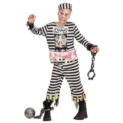 Halloween Kostuum Gevangene Zombie van Widmann koop je bij Partywinkel