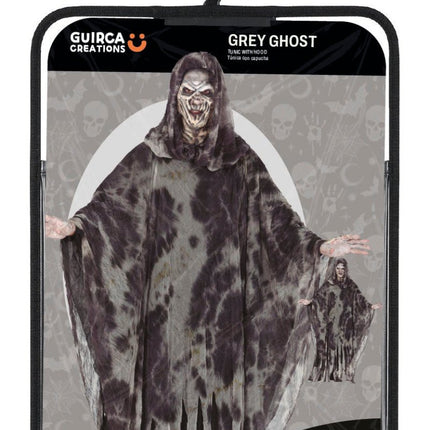 Halloween Kostuum Grijs Zwart Geest van Fiestas Guirca koop je bij Partywinkel
