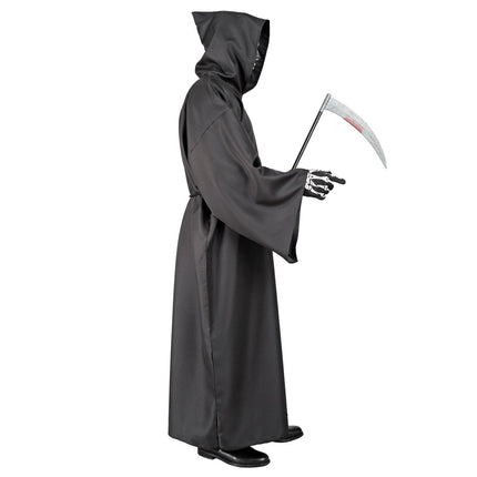 Halloween Kostuum Heren Magere Hein 2 delig van Widmann koop je bij Partywinkel