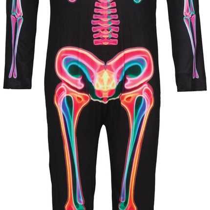 Halloween Kostuum Heren Neon Skelet van Fiestas Guirca koop je bij Partywinkel