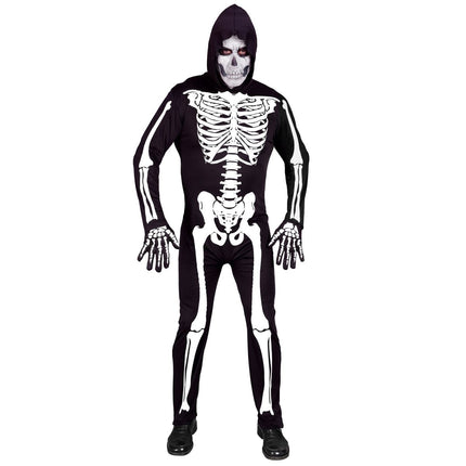 Halloween Kostuum Heren Skelet 2 delig van Widmann koop je bij Partywinkel