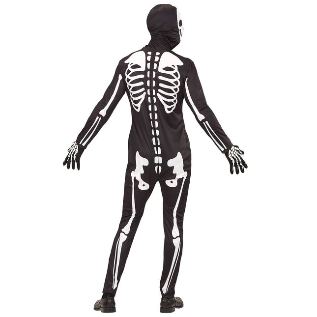 Halloween Kostuum Heren Skelet 3 delig van Widmann koop je bij Partywinkel