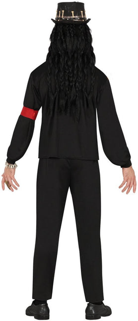 Halloween Kostuum Heren Voodoo Zwart Grijs van Fiestas Guirca koop je bij Partywinkel