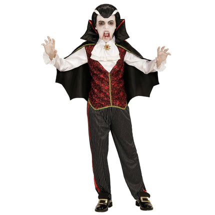 Halloween Kostuum Jongen Vampier 5 delig van Widmann koop je bij Partywinkel