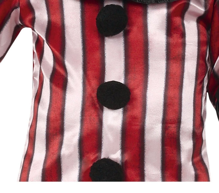 Halloween Kostuum Kind Clown Rood/Wit van Fiestas Guirca koop je bij Partywinkel