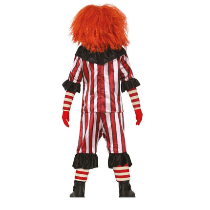 Halloween Kostuum Kind Clown Rood/Wit van Fiestas Guirca koop je bij Partywinkel