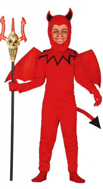 Halloween Kostuum Kind Duivel met Vleugels van Fiestas Guirca koop je bij Partywinkel