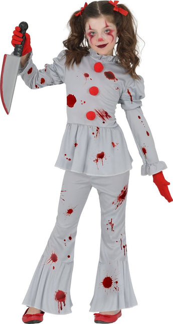 Halloween Kostuum Kind Duivelse Clown van Fiestas Guirca koop je bij Partywinkel