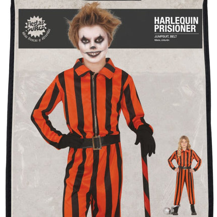 Halloween Kostuum Kind Harlekijn Gevangene van Fiestas Guirca koop je bij Partywinkel