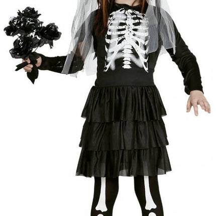 Halloween Kostuum Kind Jurkje Skelet van Fiestas Guirca koop je bij Partywinkel
