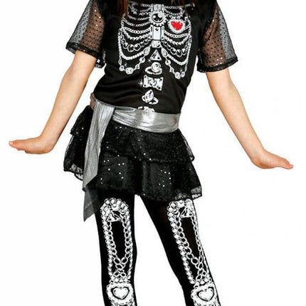 Halloween Kostuum Kind Jurkje Skelet Diamant van Fiestas Guirca koop je bij Partywinkel