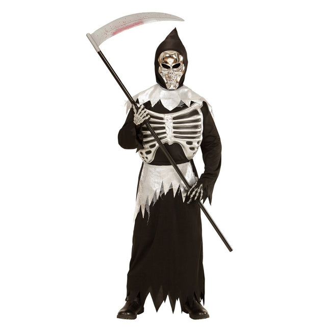 Halloween Kostuum Kind Magere Hein 3 delig van Widmann koop je bij Partywinkel