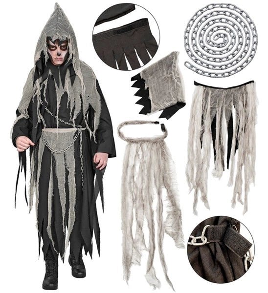 Halloween Kostuum Kind Reaper van Widmann koop je bij Partywinkel