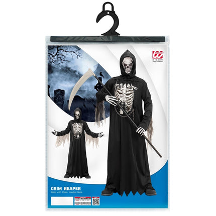 Halloween Kostuum Kind Reaper Skelet van Widmann koop je bij Partywinkel