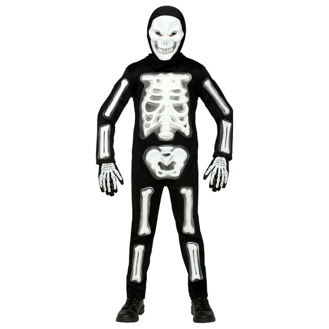 Halloween Kostuum Kind Skelet 3D van Widmann koop je bij Partywinkel