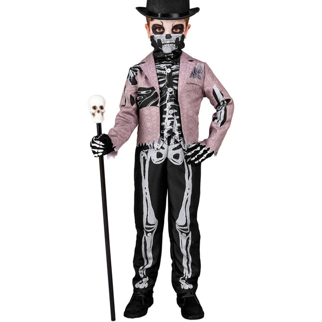 Halloween Kostuum Kind Skelet Bruidegom van Widmann koop je bij Partywinkel