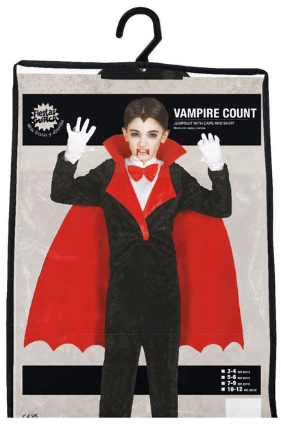 Halloween Kostuum Kind Vampier Deluxe van Fiestas Guirca koop je bij Partywinkel